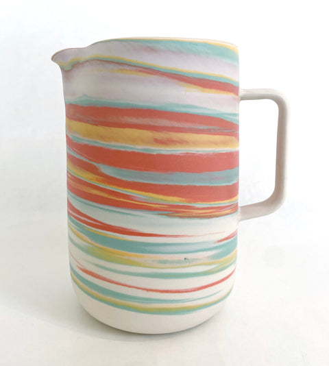 Clay Factor - 30 oz Pitcher - Tri Color - Taffy 1