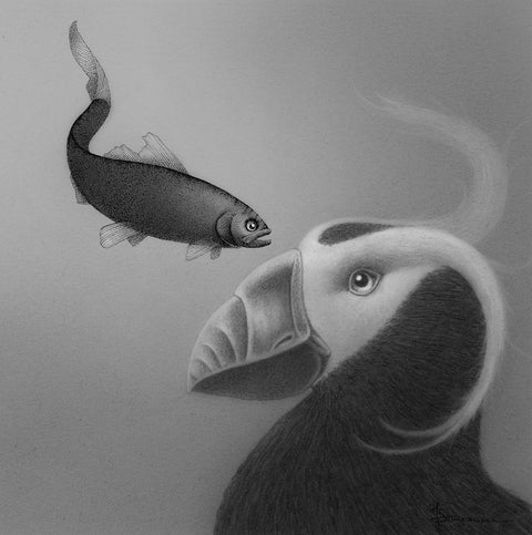 Juliet Schreckinger - Patterson the Tufted Puffin and His Fish Friend