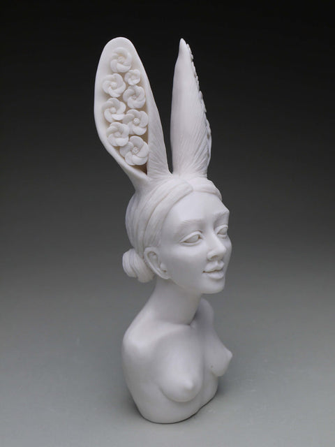 Crystal Morey - New Symbiosis: Hare with Sierra Buttercups