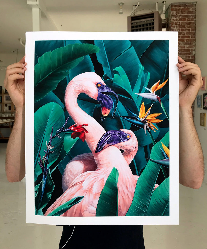 David Rice - Wild Orchids Limited Edition Print