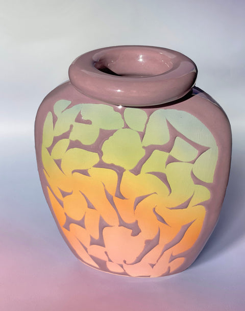 Lana Del Clay - Rainbow Gradient Vase