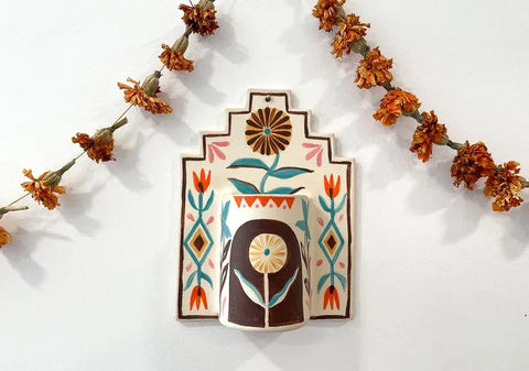 Corinne Lent - Folk Casita Wall Vase