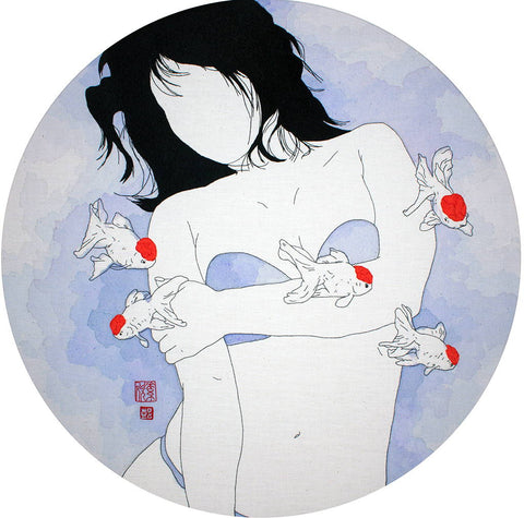 Jessica So Ren Tang -  Drunk and Flushed on the Lawn
