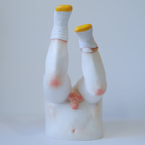 Annette Provenzo - Unfootable Man Vase