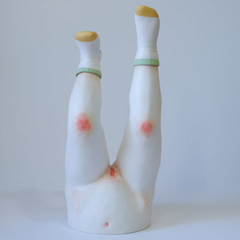 Annette Provenzo - Unfootable Woman Vase