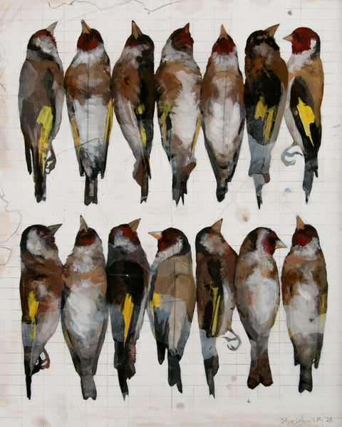 Shae Warnick - European Goldfinches