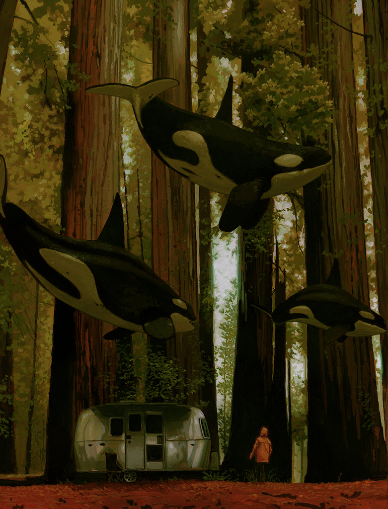 Chris Austin  - "Home Is Where You Park It” Artist Proof