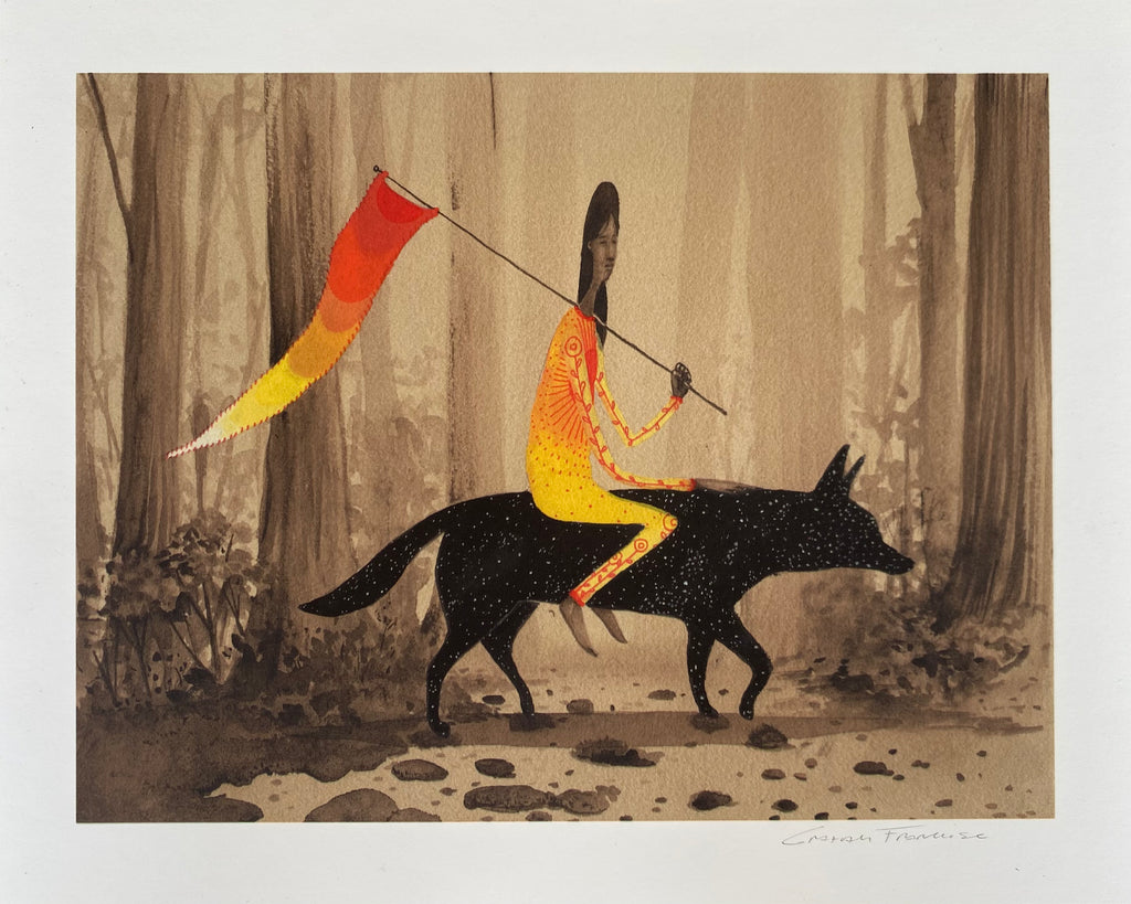 Raffle Entry: Graham Franciose - The Arrival of the Sun Framed Print