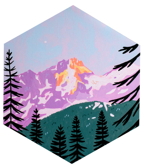 Mandy Arroyo - Forest Window in the North Cascades
