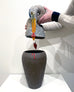 Sarah Conti - Great Blue Heron Canopic Jar