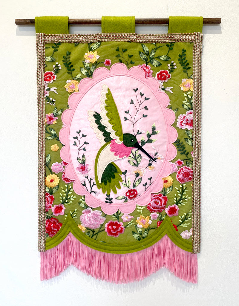 Kathryn Balistreri - Hummingbird in the Garden