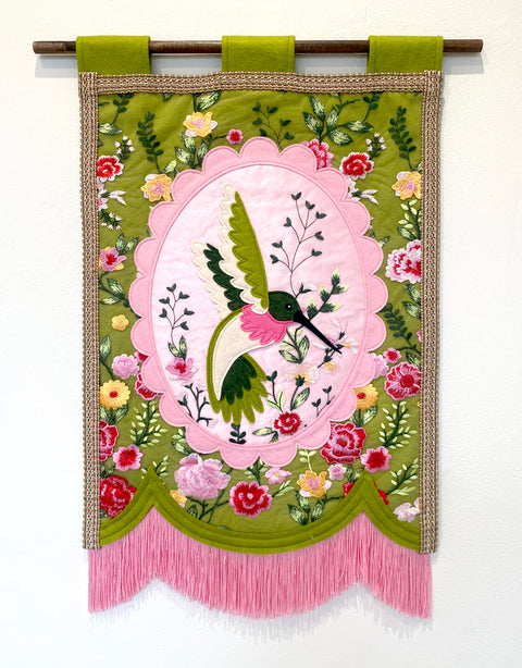 Kathryn Balistreri - Hummingbird in the Garden