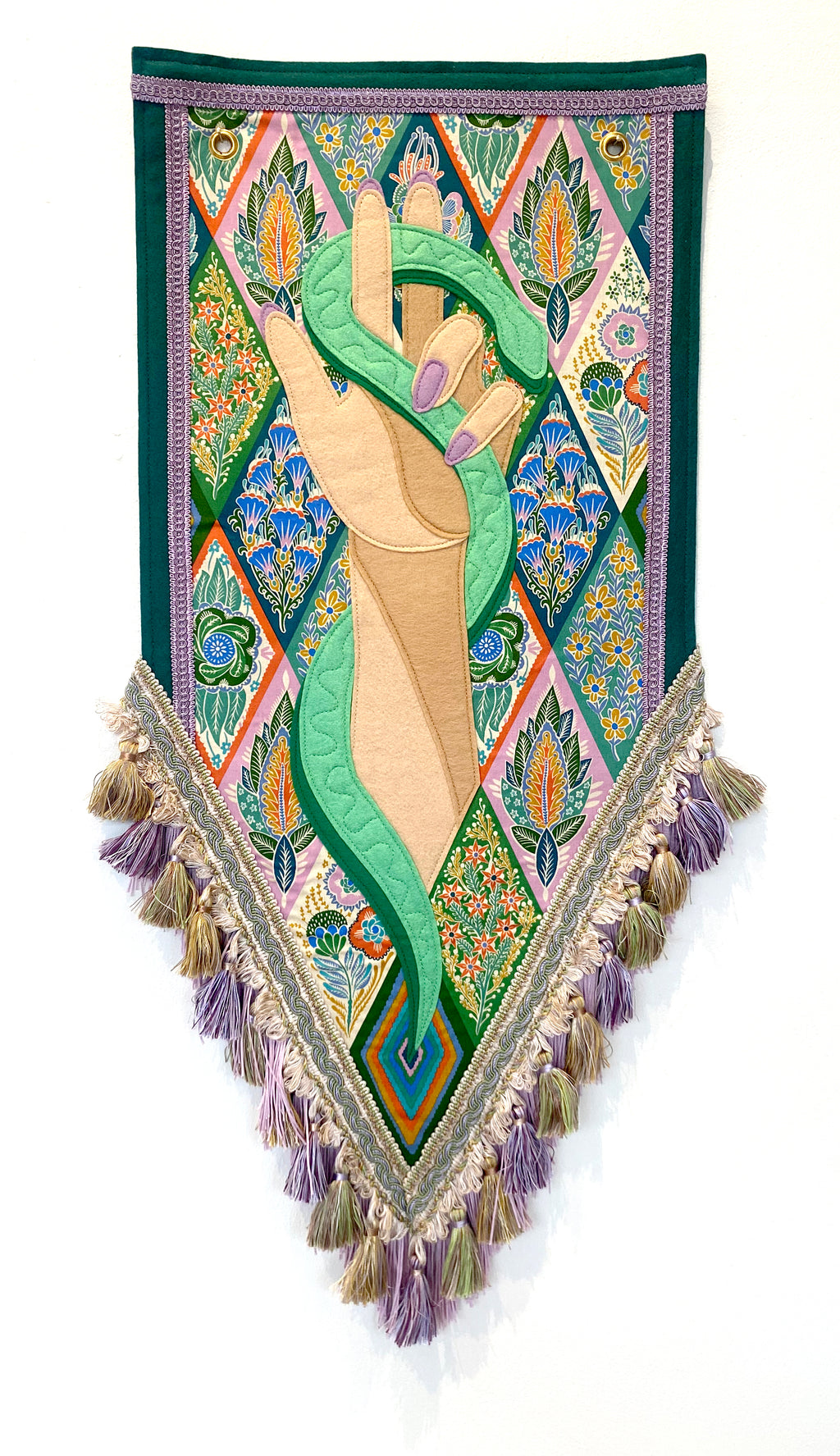 Kathryn Balistreri - Green Garden Snake
