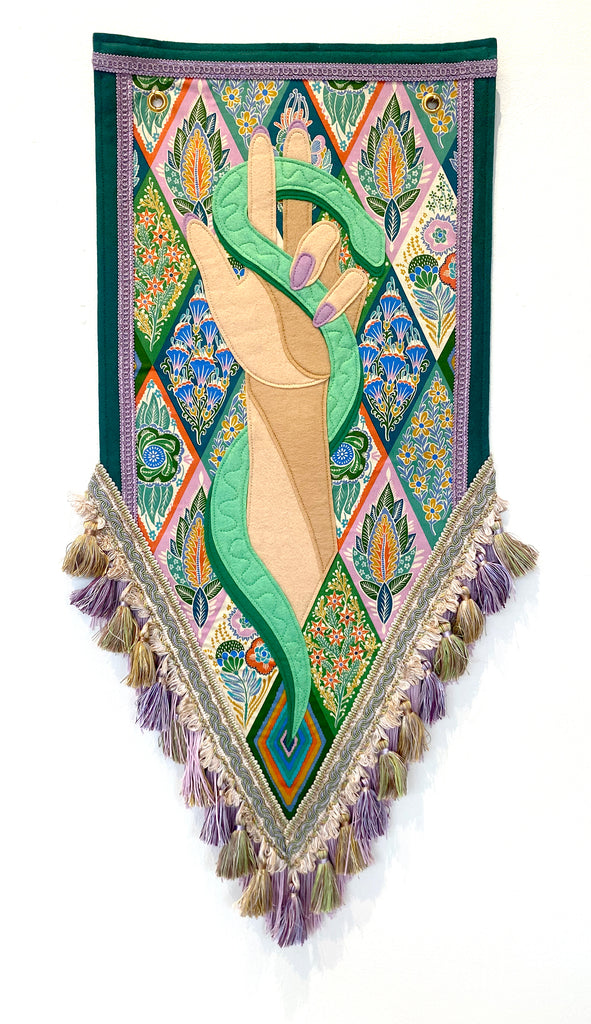 Kathryn Balistreri - Green Garden Snake