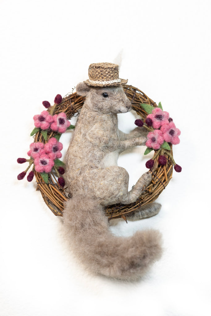 Jules Bianchi - Fancy Squirrel with Flowers