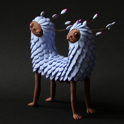 Dorothée Vantorre - Blue Feathers