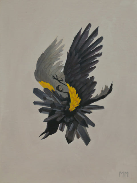 Miranda Meeks - Yellow Shouldered Blackbird