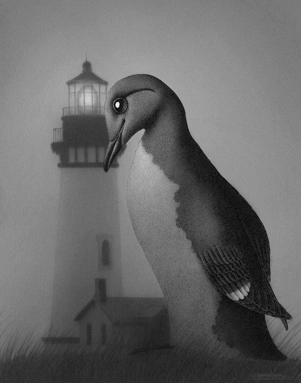 Juliet Schreckinger - Murphy the Common Murre and Her Lighthouse