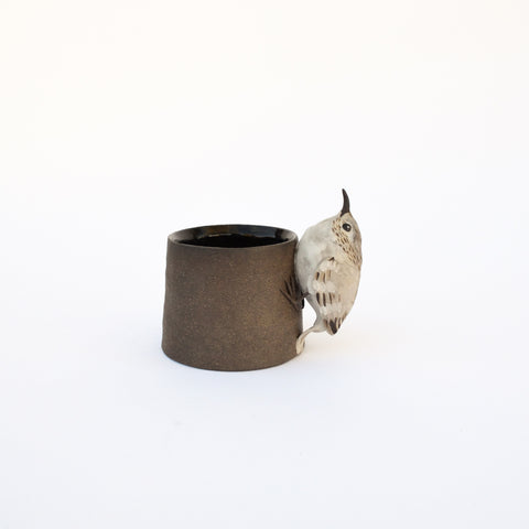 Sarah Conti - Brown Creeper Handled Cup (II)
