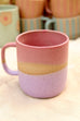 Sunflower Studio - Double-dipped watermelon & lilac mug