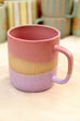 Sunflower Studio - Double-dipped watermelon & lilac mug