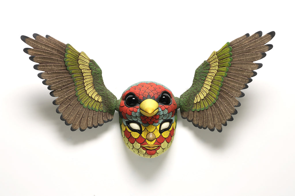 Calvin Ma - Blend In Mask: Versicolored Barbet