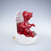 Brett Kern - Red Inflatable Maiasaura with Egg