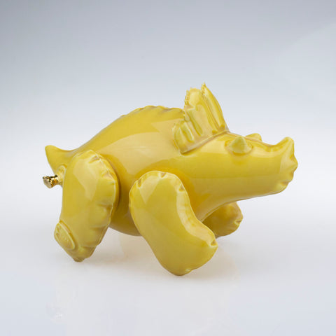 Brett Kern - Yellow Triceratops