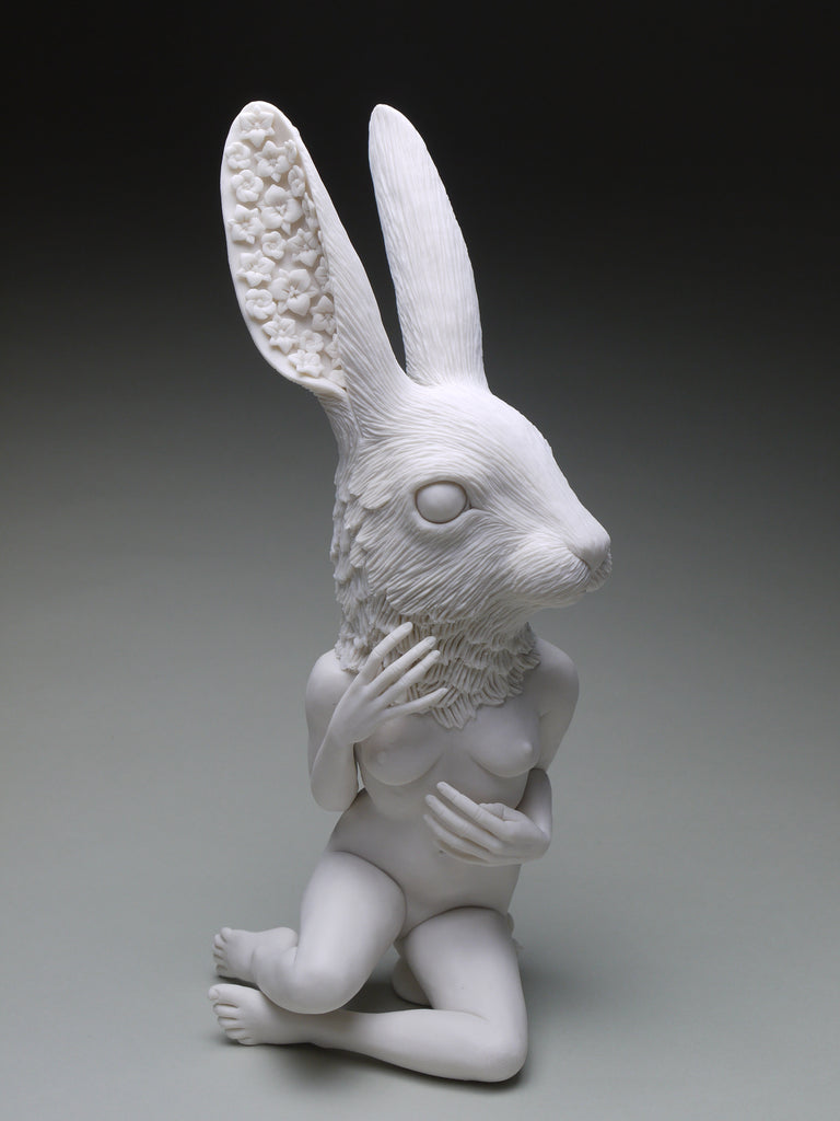Crystal Morey - Lush Anthesis: White Tailed Jackrabbit
