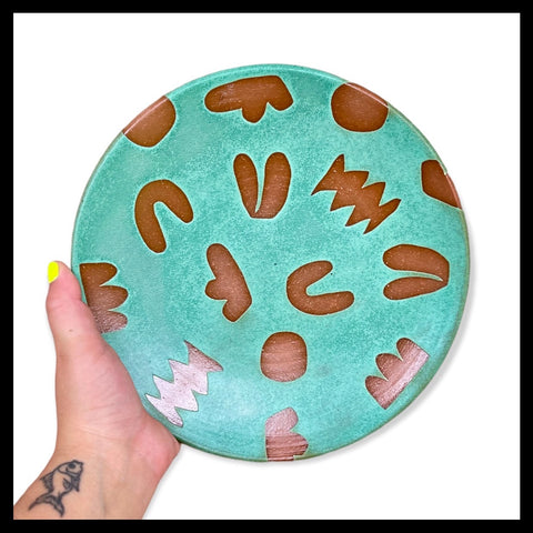 Didem Mert - Green Machine Din Din Plate