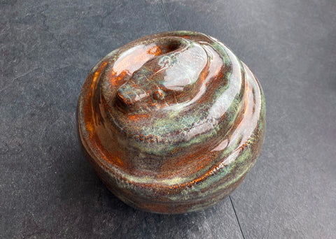 Lilly Reid - Mini Signature Snake (Teal and Ochre)
