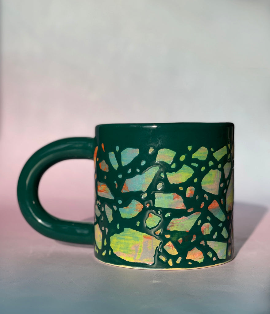 Lana Del Clay - Hunter Green Opal Terrazzo