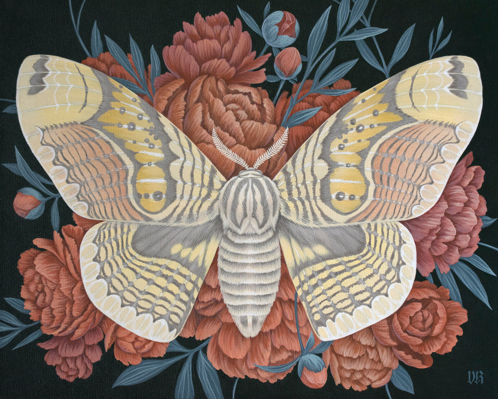 Vasilisa Romanenko - "Brahmin Moth"