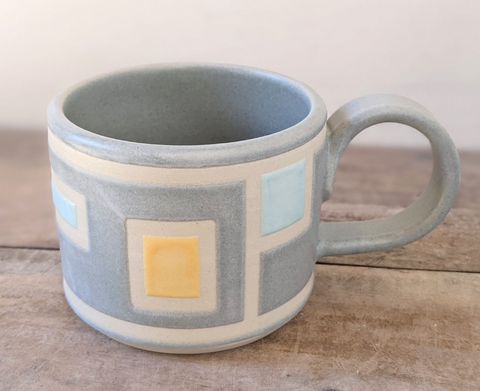 Theresa Arrison - Grey Geo Mug