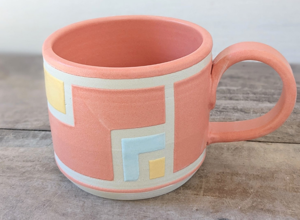 Theresa Arrison - Coral Geo Mug
