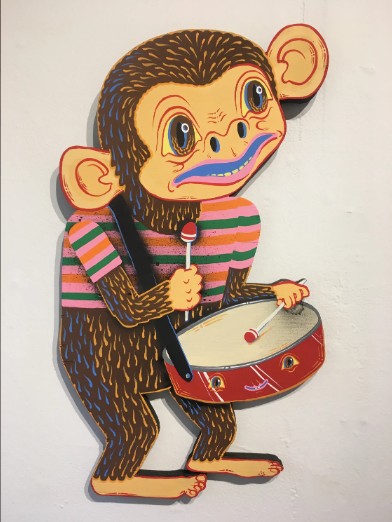 Tripper Dungan - Monkey on a snare drum