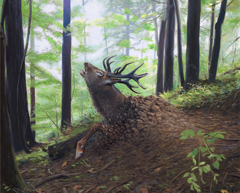 Josh Keyes - Waking