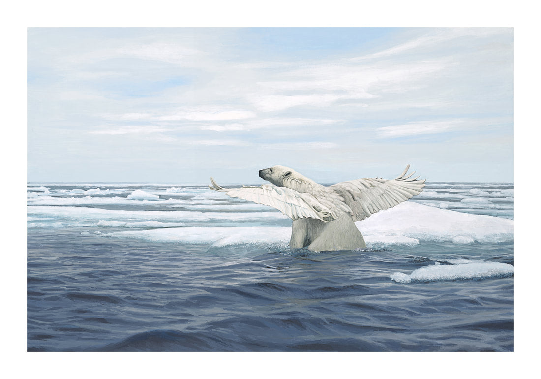 Josh Keyes art print