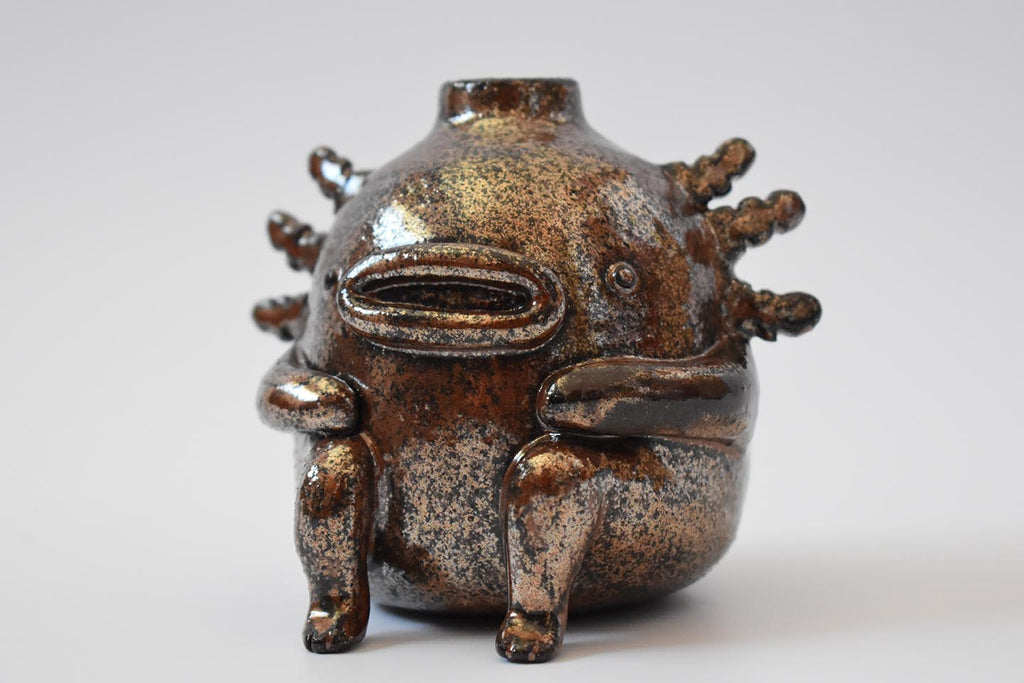 Evie Chang - Axolotl Bud-dy Vase