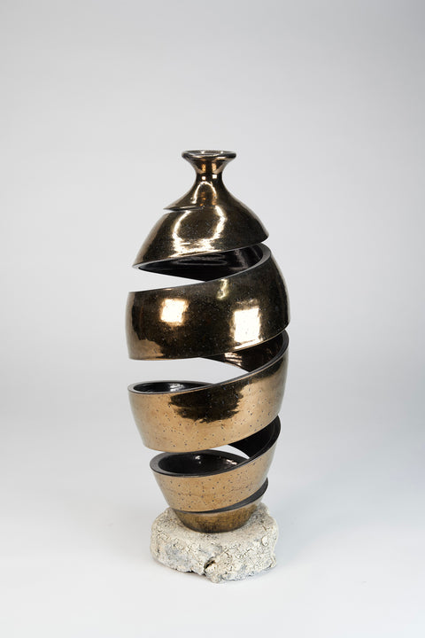 Michael Boroniec - Spatial Spiral; Gold